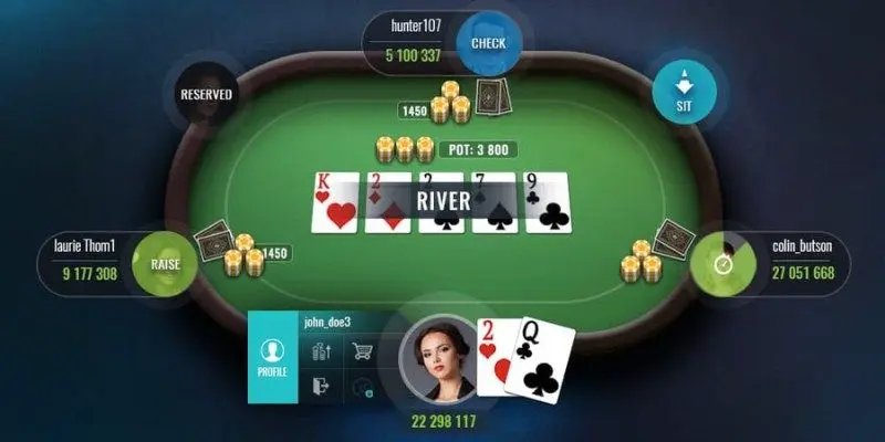 Quy tắc chung khi chơi poker online