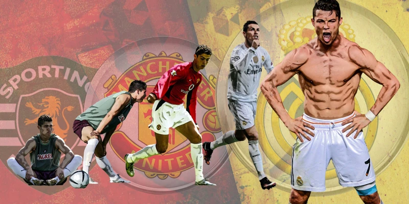 CR7 nâng cao chiếc cúp C1 cùng Manchester United