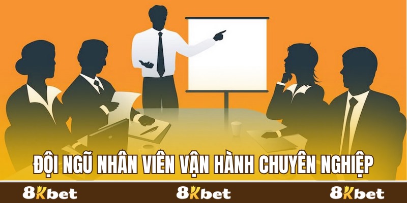 Đội ngũ nhân viên vận hành hệ thống chuyên nghiệp