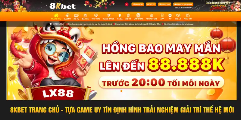 8kbet trang chủ tựa game uy tín định hình trải nghiệm giải trí thế hệ mới